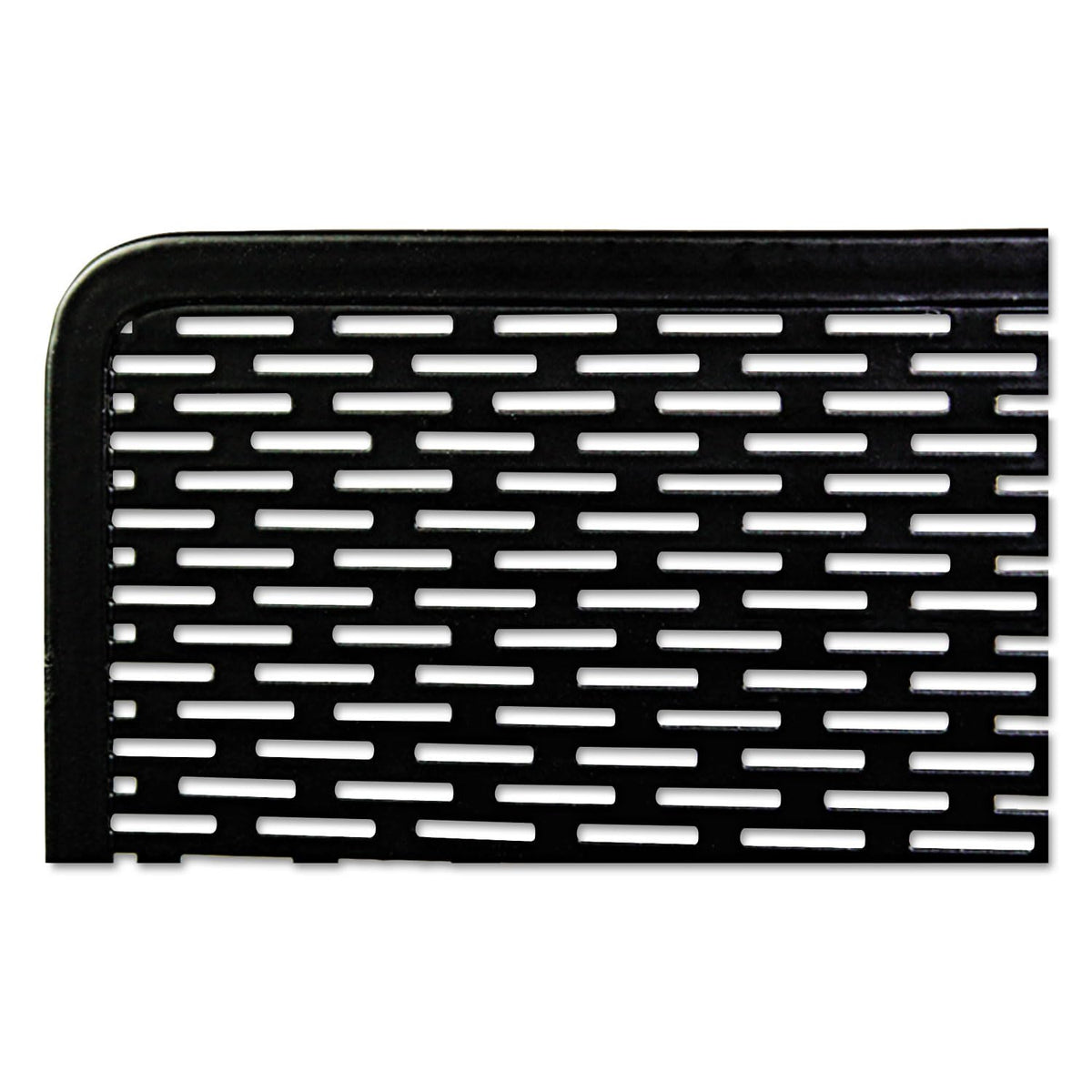 Artistic Urban Collection Punched Metal Letter Tray 8.5" x 11", Black (ART20002)