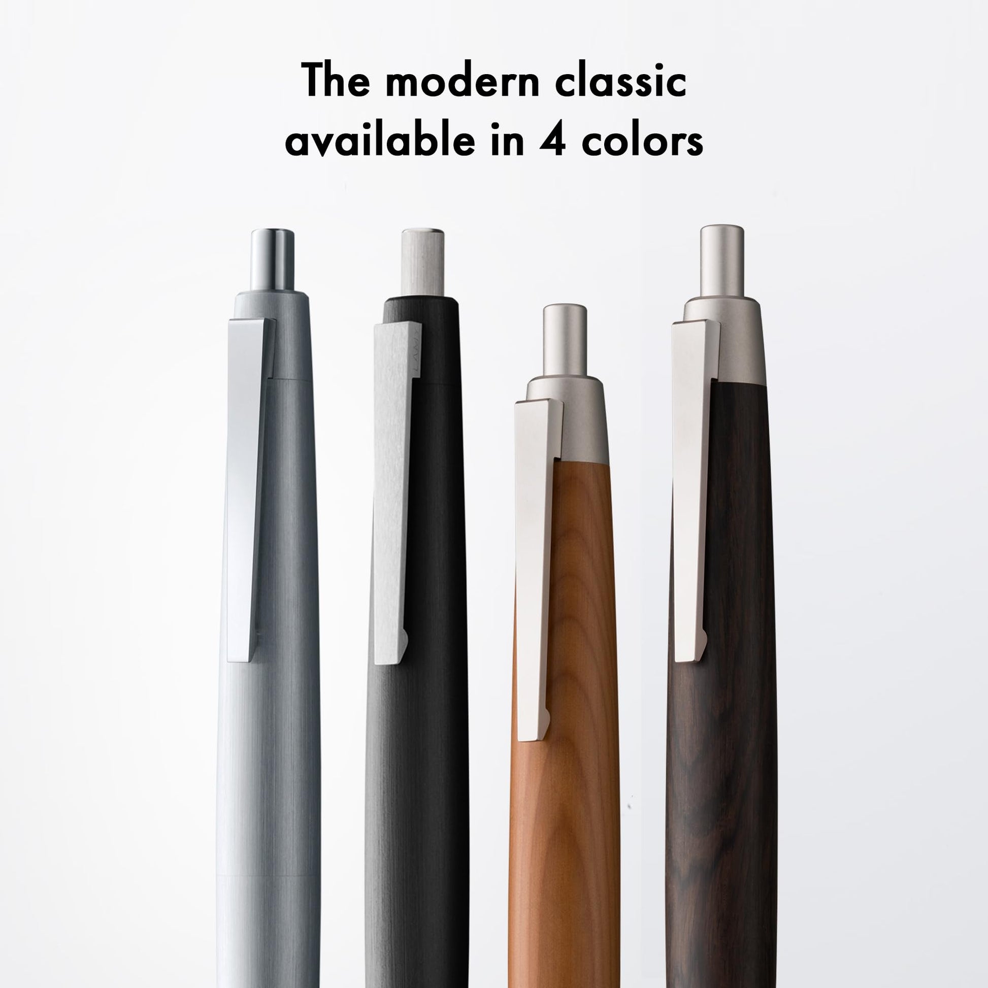 Lamy 2000 black - elegant ballpoint pen in robust fibreglass barrel - perfectly balanced - incl.