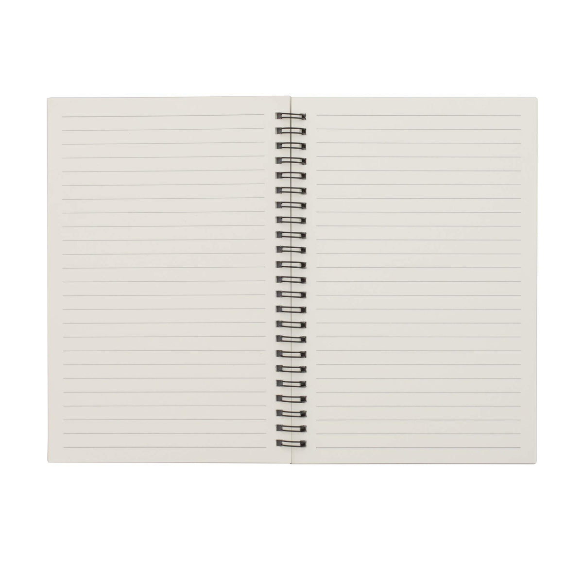 TWONE 3 Packs Soft Cover Notebook with Lined Paper Brown Spiral Notebooks with 100 Ruled Pages 50