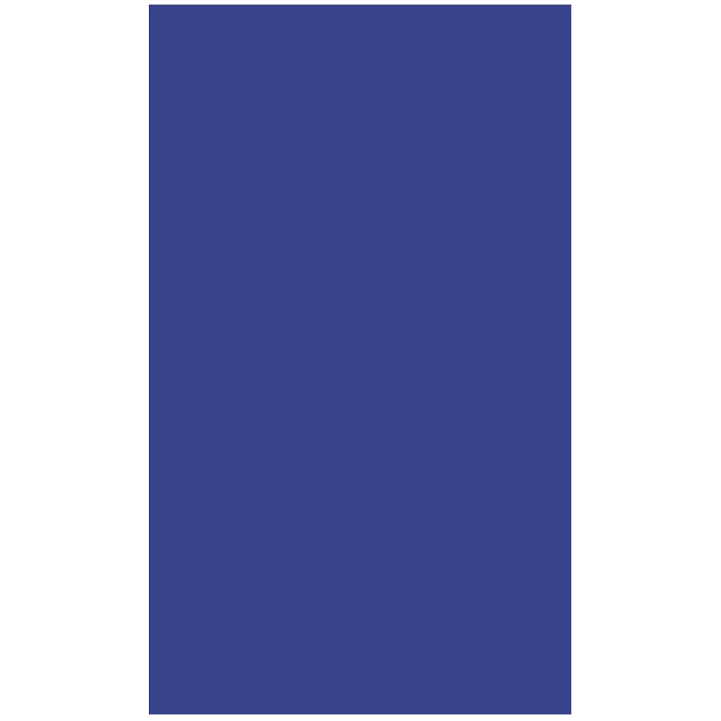 Colonial Cards: 150 Color Cardstock 3" x 5" Index Cards, Dark Blue, Unruled