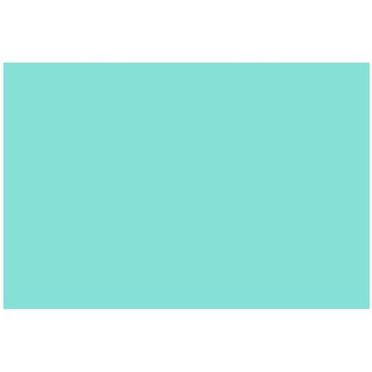 Colonial Cards: 100 Color Cardstock 4" x 6" Index Cards, Aqua, Unruled