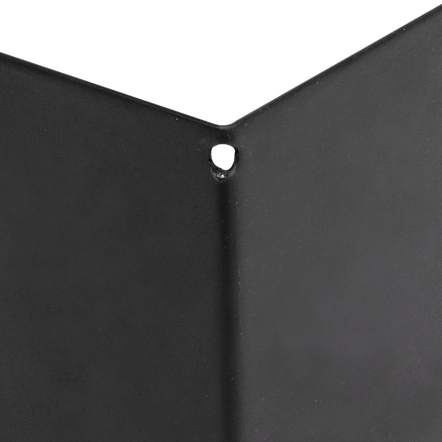 Idena 10843 Bookends Metal Black 4 Book Stands 14 x 14 x 8.5 cm Book Holder for Bookshelves