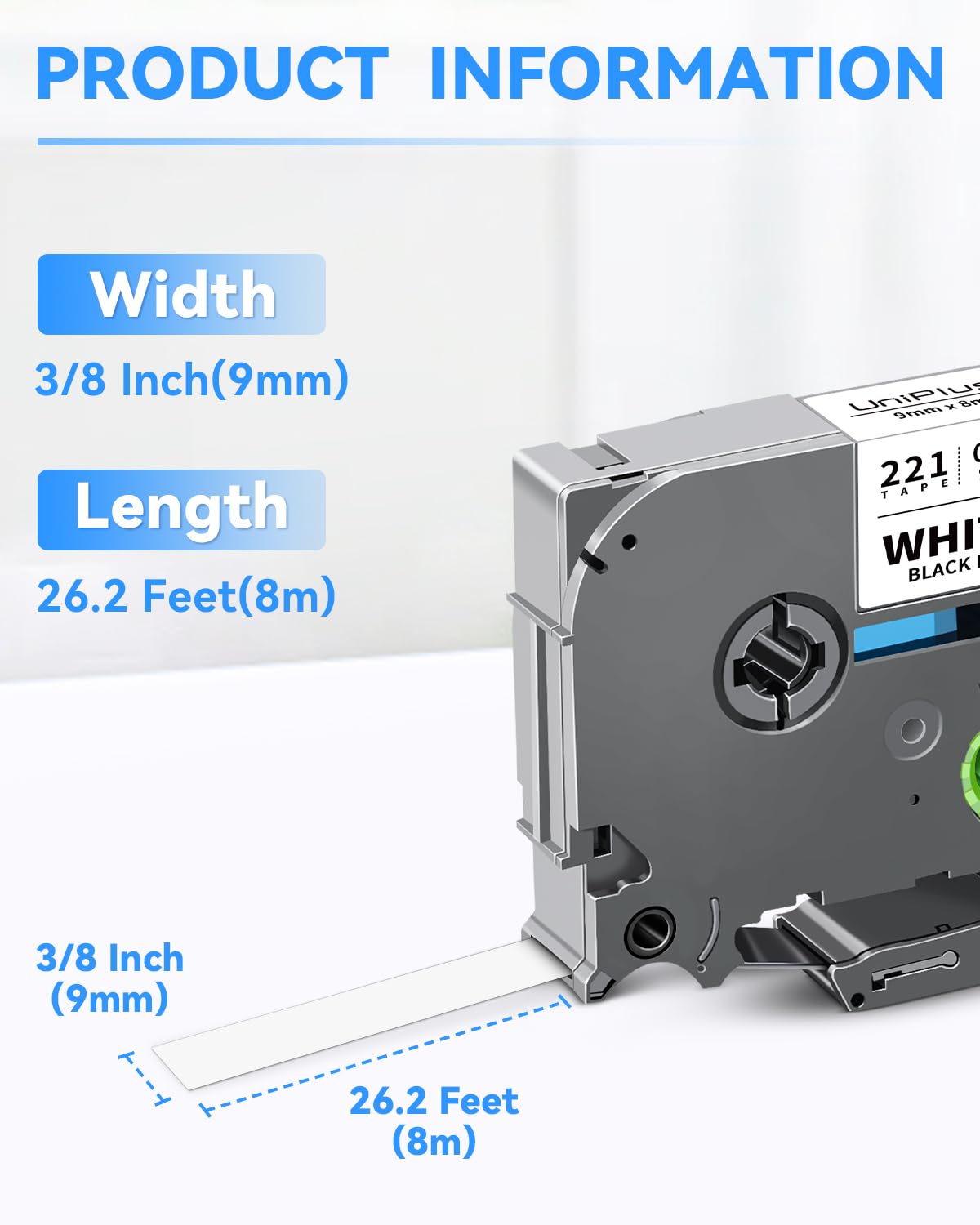 UniPlus Compatible for Tze-221 Tze-121 Tze-421 Tze-521 Tze-621 Tze-721