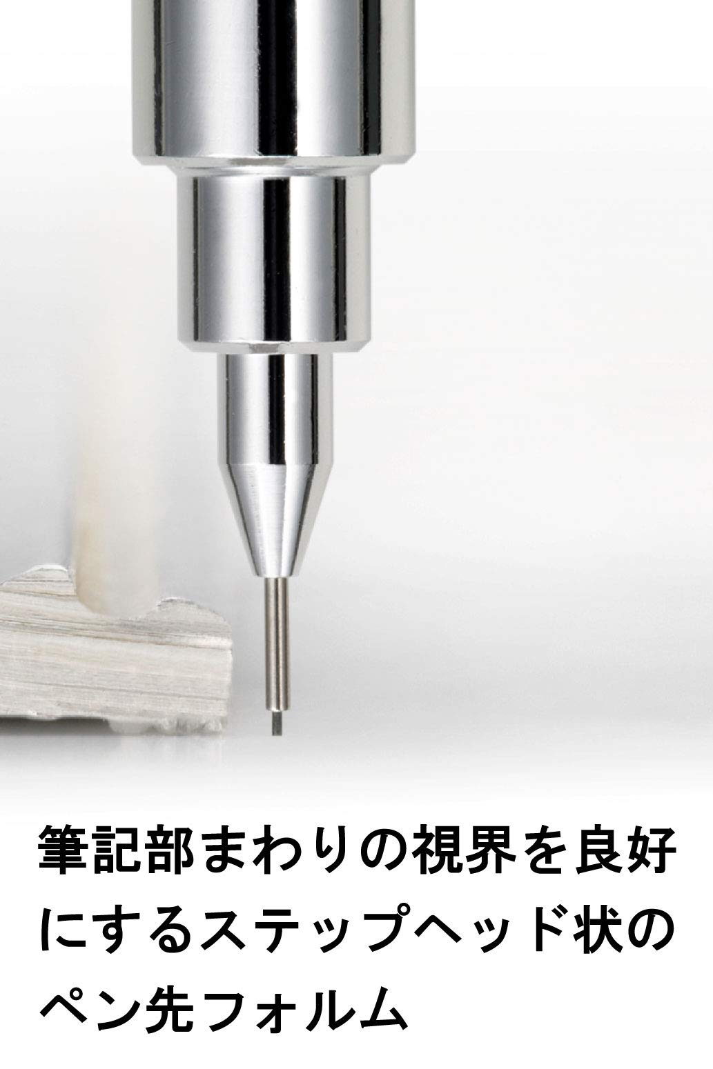 Pentel XPG1003CSA Graph 1000CS Mechanical Pencil, 0.01 inches (0.3 mm), Black Shaft