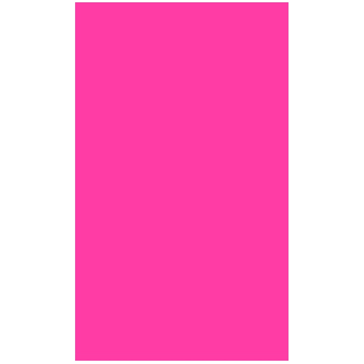 Colonial Cards: 150 Color Cardstock 3" x 5" Index Cards, Bright Pink, Unruled