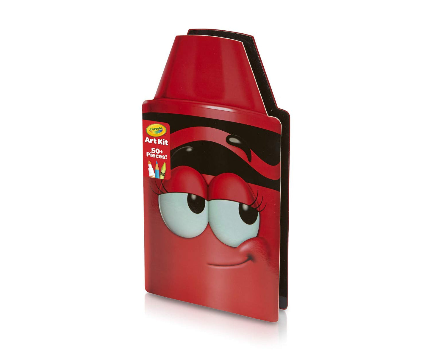 Crayola Tip 50 Piece Art Kit, Scarlet Art Gift for Kids 5 & Up, Includes Crayons, Pip-Squeaks