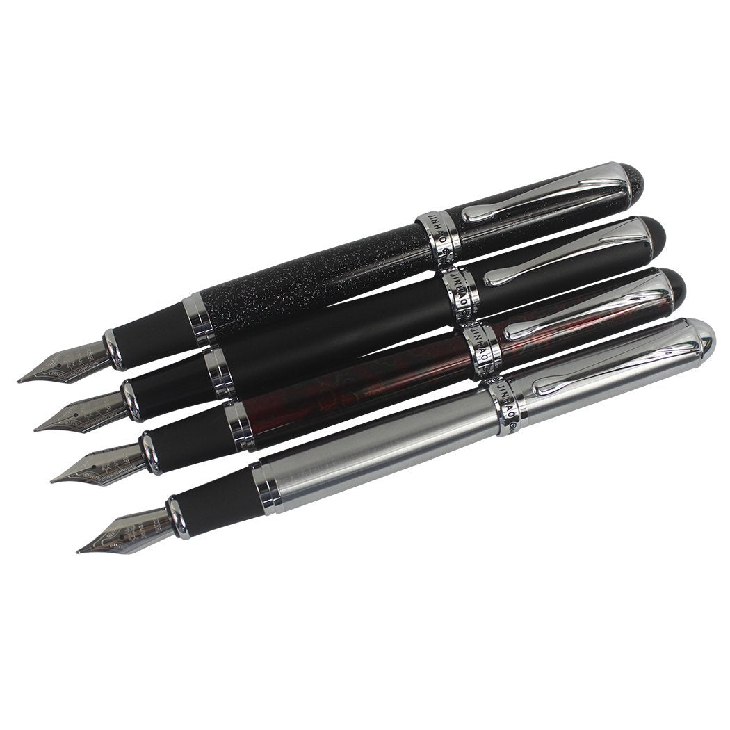 zoohot Jinhao Fountain Pen 750 Luxury Style 4 Colors Wholesale Price (set of 4)