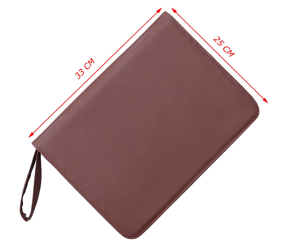 erofa 48 Fountain Pen Case, Rollerball Pen Holder PU Leather Bag Pouch Large Capacity for Your