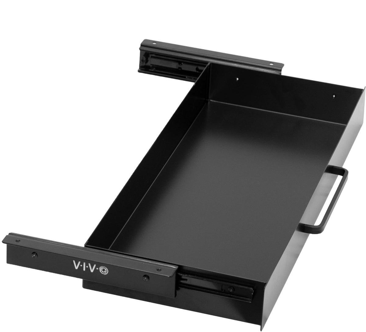 VIVO Black 22 x 9 inch Under Desk Storage Drawer, DESK-DR22H-B