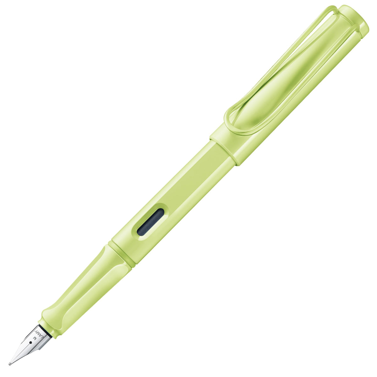 LAMY safari springgreen - Fountain Pen with ergonomic grip & polished steel nib in size EF - ideal