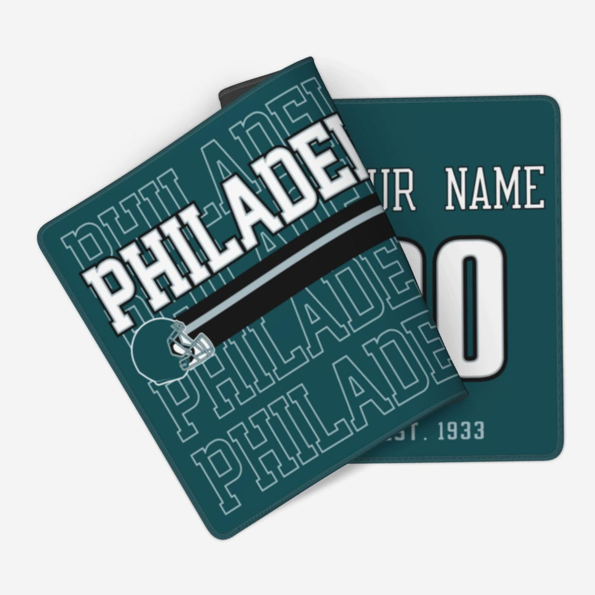 ANTKING Philadelphia Mouse Pad Custom Name and Number Desk Pad for Men Women Youth Gifts