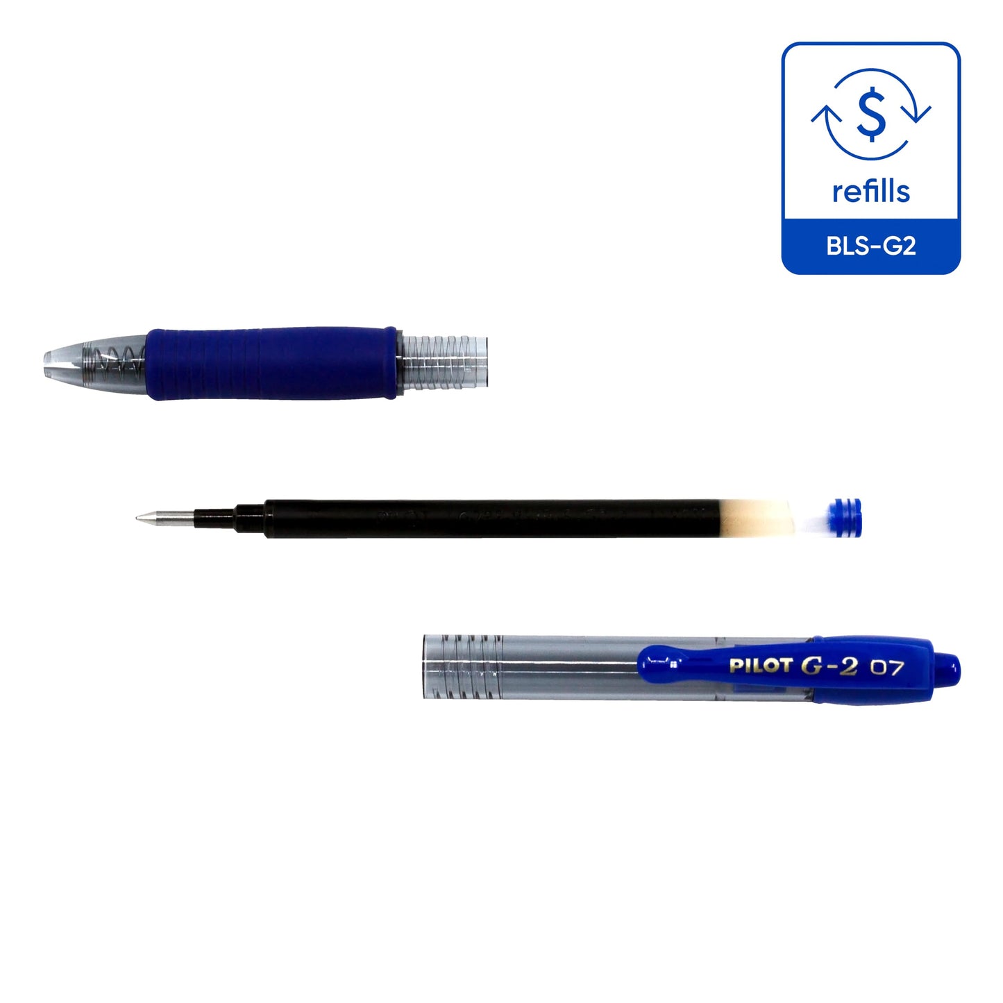 Pilot G207 Retractable Gel Rollerball 0.7 mm Tip Single