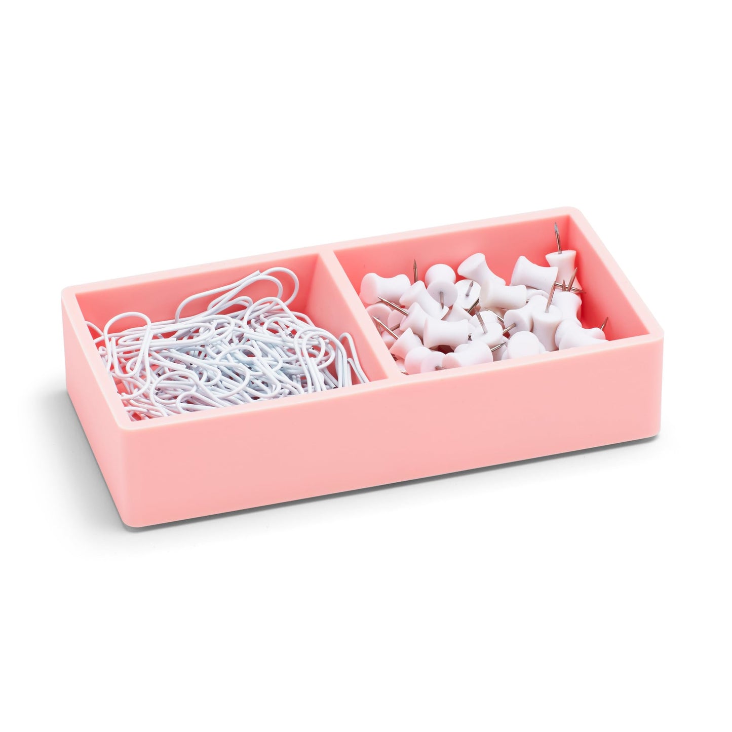 Poppin Stackable Letter and Accessory Trays for Office Organization - Modular Lacquer Desk Trays