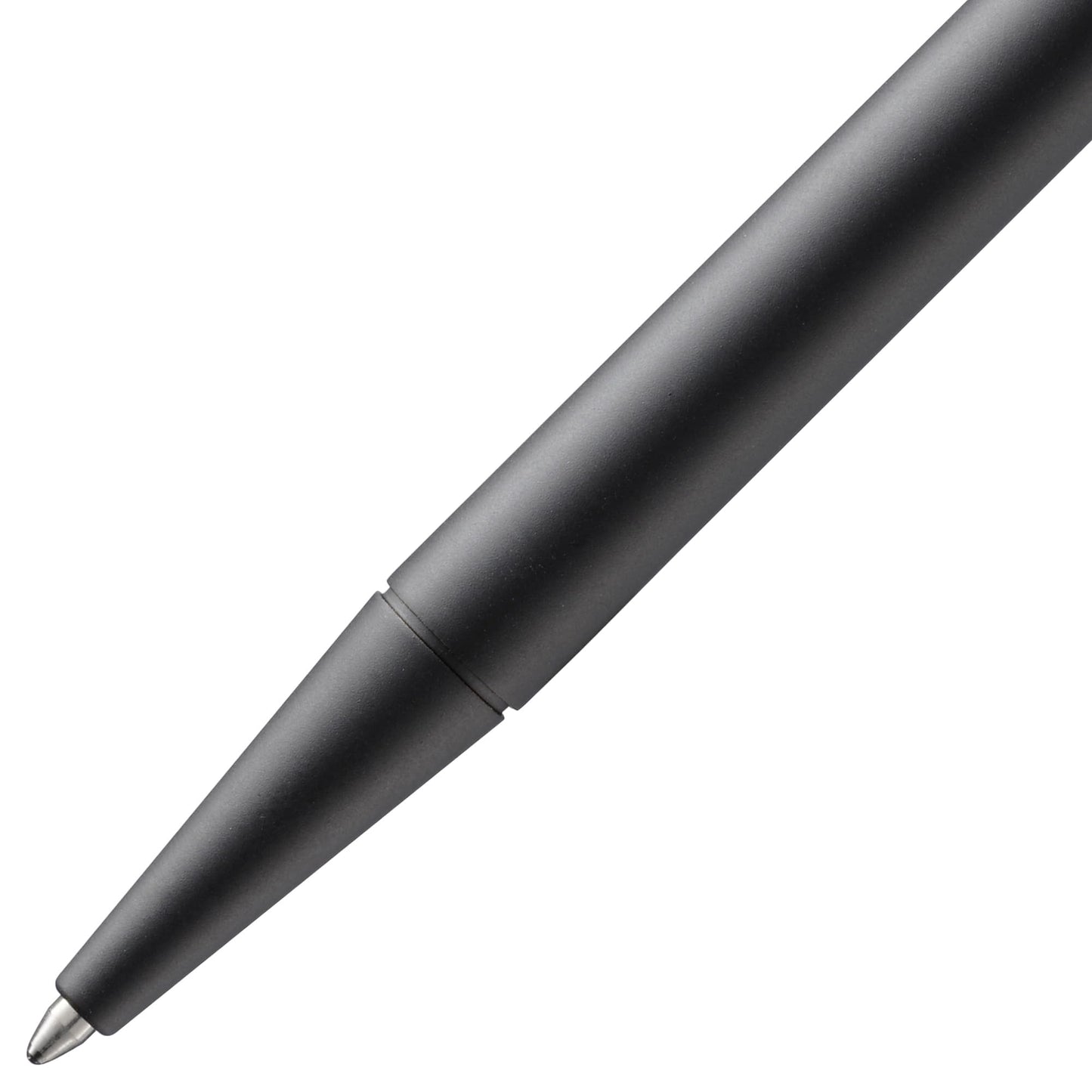 Lamy cp1 black ballpoint pen - minimalist ballpoint pen in elegant metal body - with cushioned