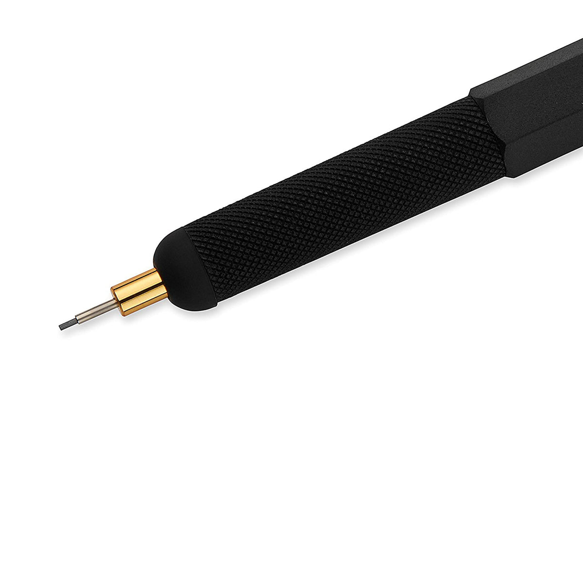 rOtring 800 Retractable Mechanical Pencil, 0.5mm, Black Metal Barrel - For Drafting, Engineering