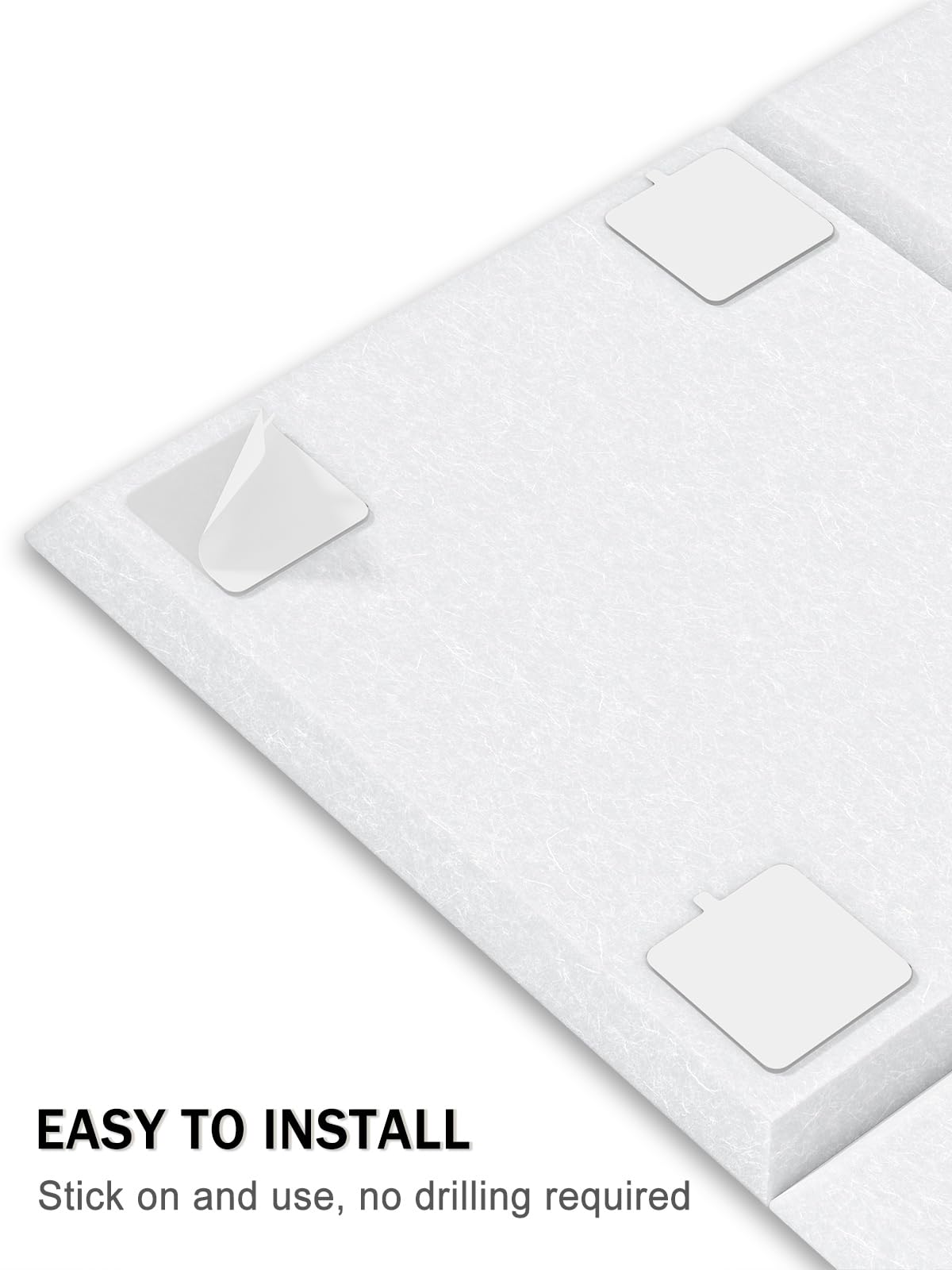 Hsurbtra Large Cork Board for Wall 36 x 24 Inch, 6 Pack Felt Bulletin Notice Board with Pushpins