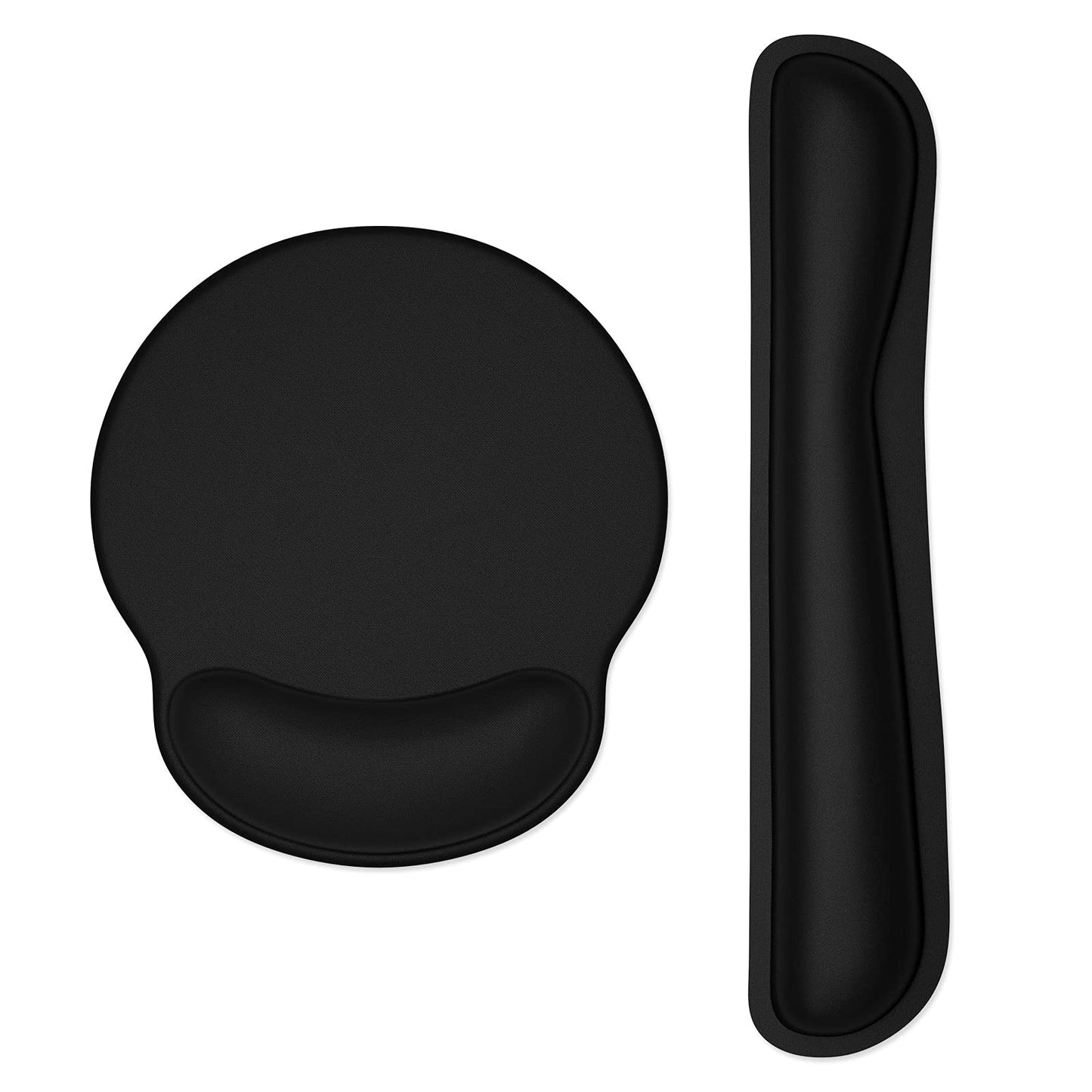 Dapesuom Keyboard Wrist Rest and Mouse Pad with Wrist Support, Memory Foam Cushion for Keyboard and