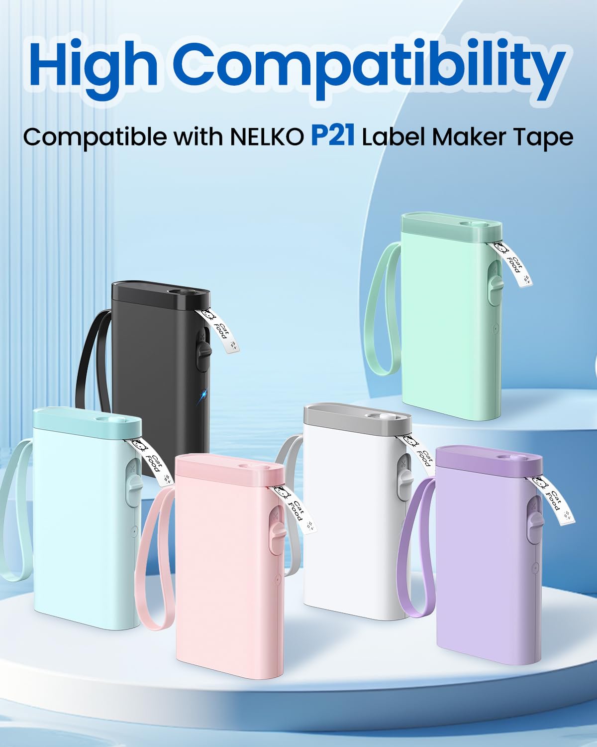 18 Rolls Compatible with Nelko P21,ORGSTA S001,NDYIN N12,ORGBRO X1