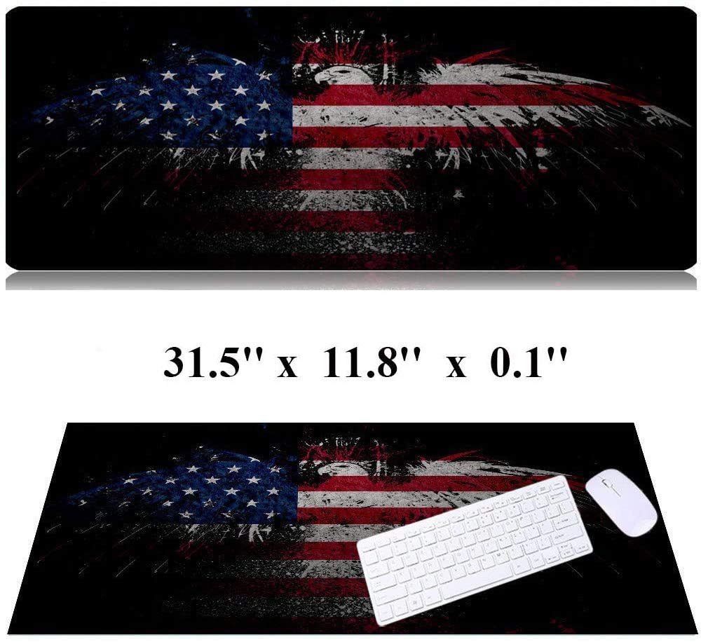 RTGGSEL 31.5x11.8 Inch Non-Slip Long Extended Large Gaming Mouse Pad with Stitched Edges XL Laptops