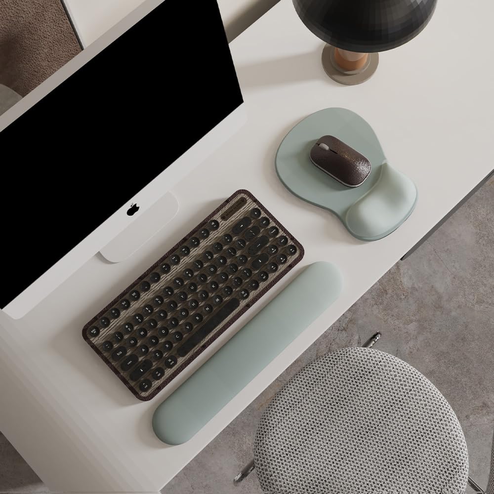 ErgoComfort Gel Wrist Rest Mouse Pad-Ergonomic Office Mousepad with Wrist Support-Non-Slip, Design