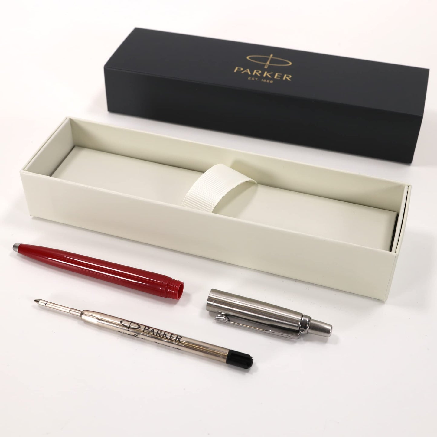Personalized Custom Parker Jotter Pen + Gift Box | Design A Truly Unique Present | Laser Engraved