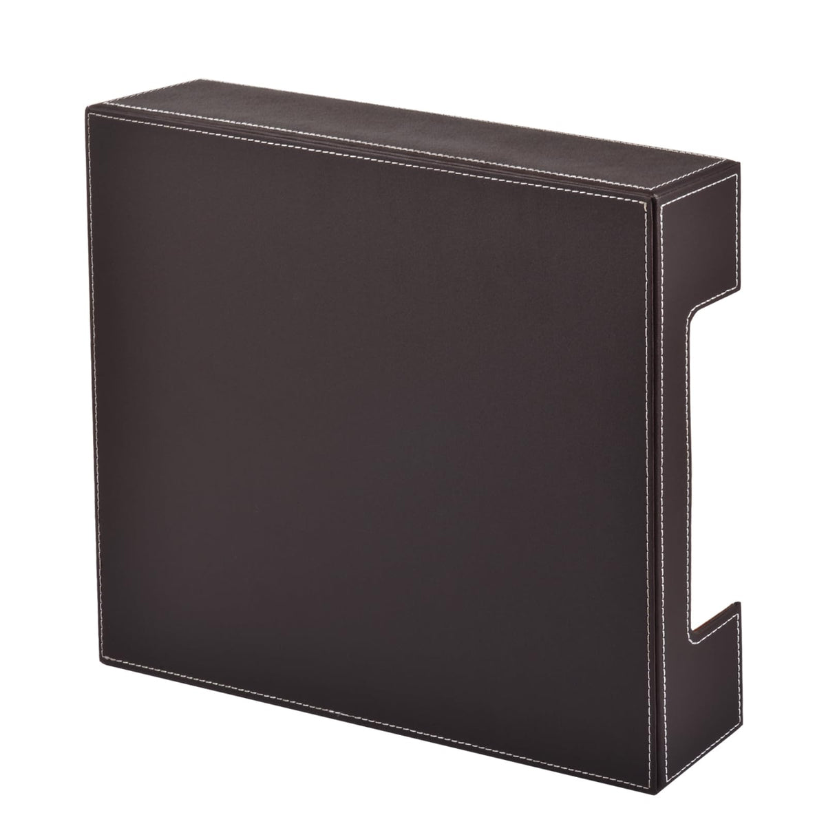 Leather Letter Tray, Office Supplies Desk Organizer for Mail Paper Files Magazines Jewelry