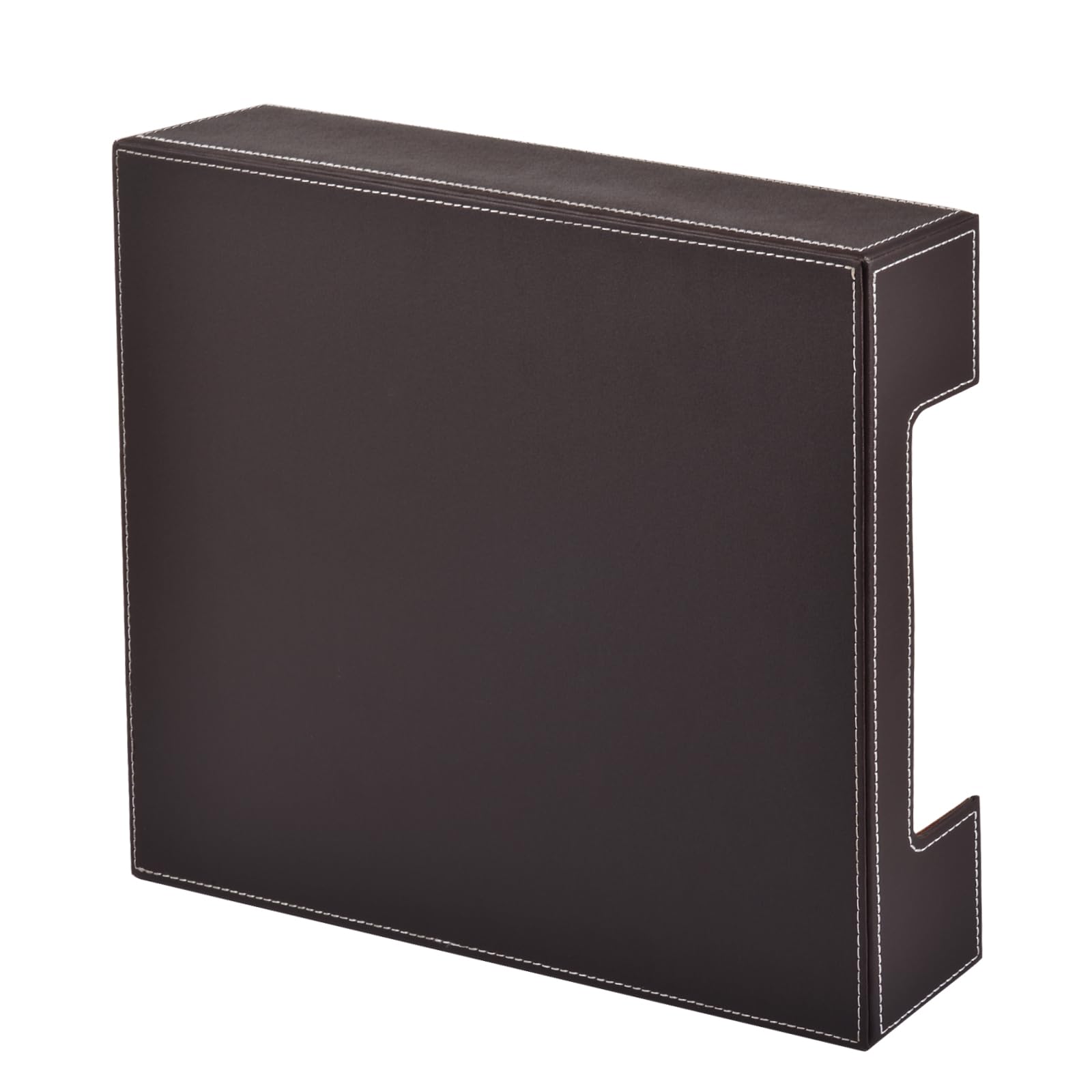 Leather Letter Tray, Office Supplies Desk Organizer for Mail Paper Files Magazines Jewelry