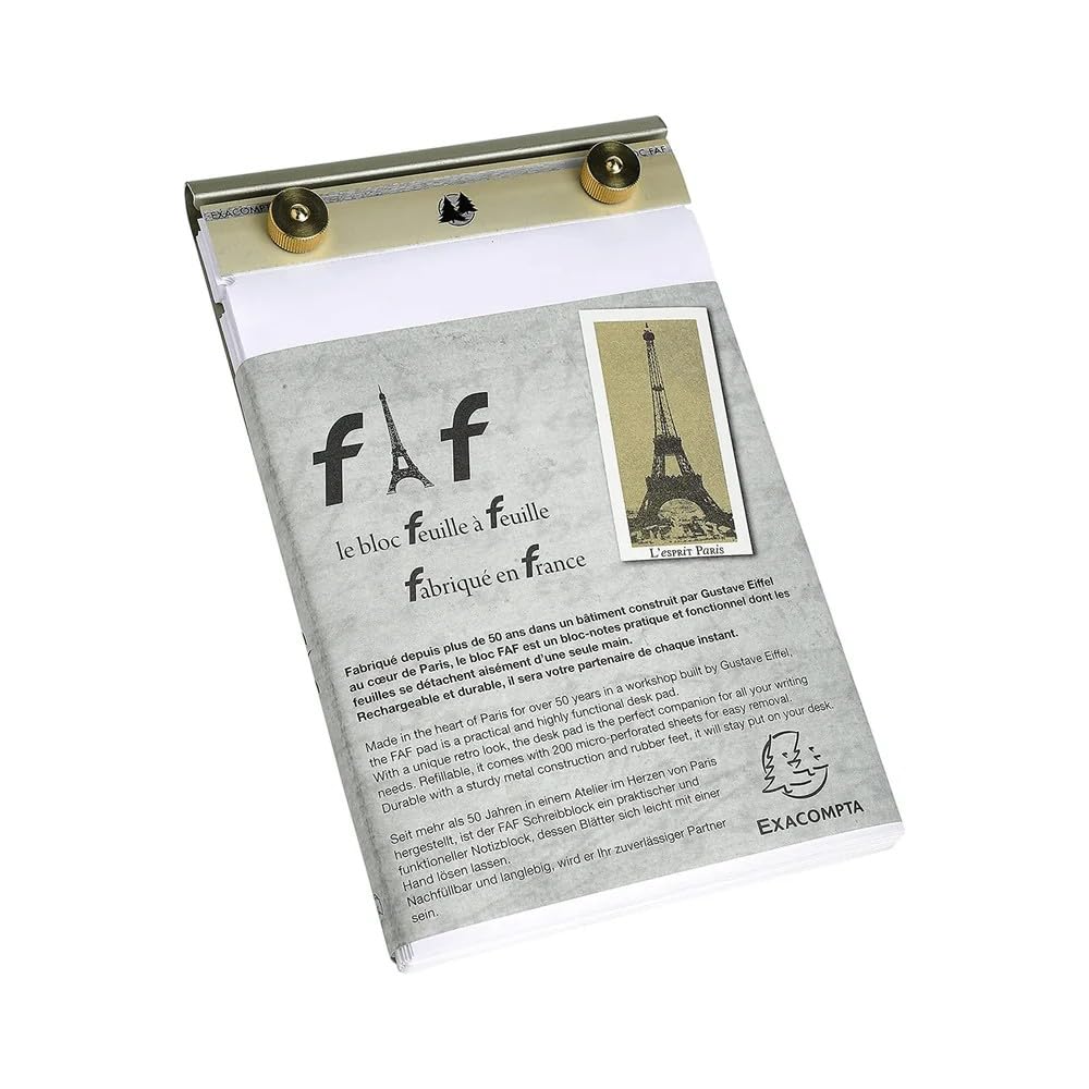 Exacompta Faf Desk Pad No.4-5.3X8.25 Inch
