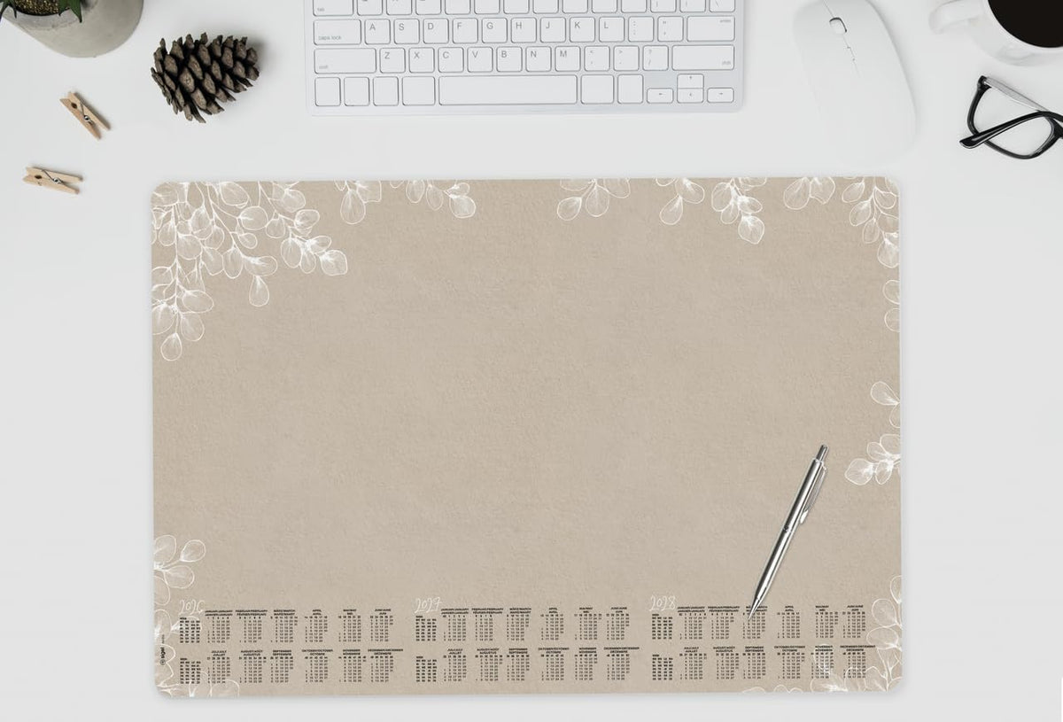 SIGEL Paper Desk Pad DIN A2 Calendar 2026-2028 30 Sheets