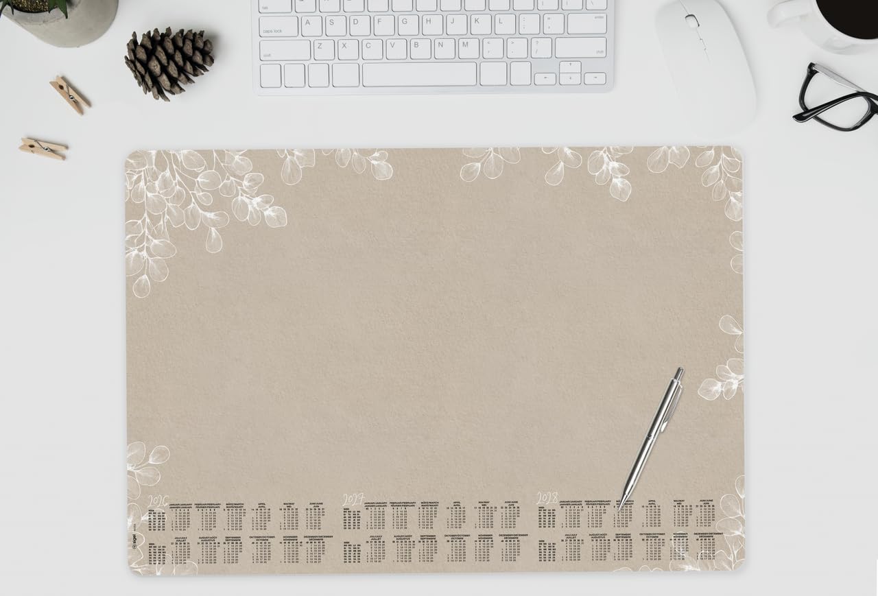 SIGEL Paper Desk Pad DIN A2 Calendar 2026-2028 30 Sheets