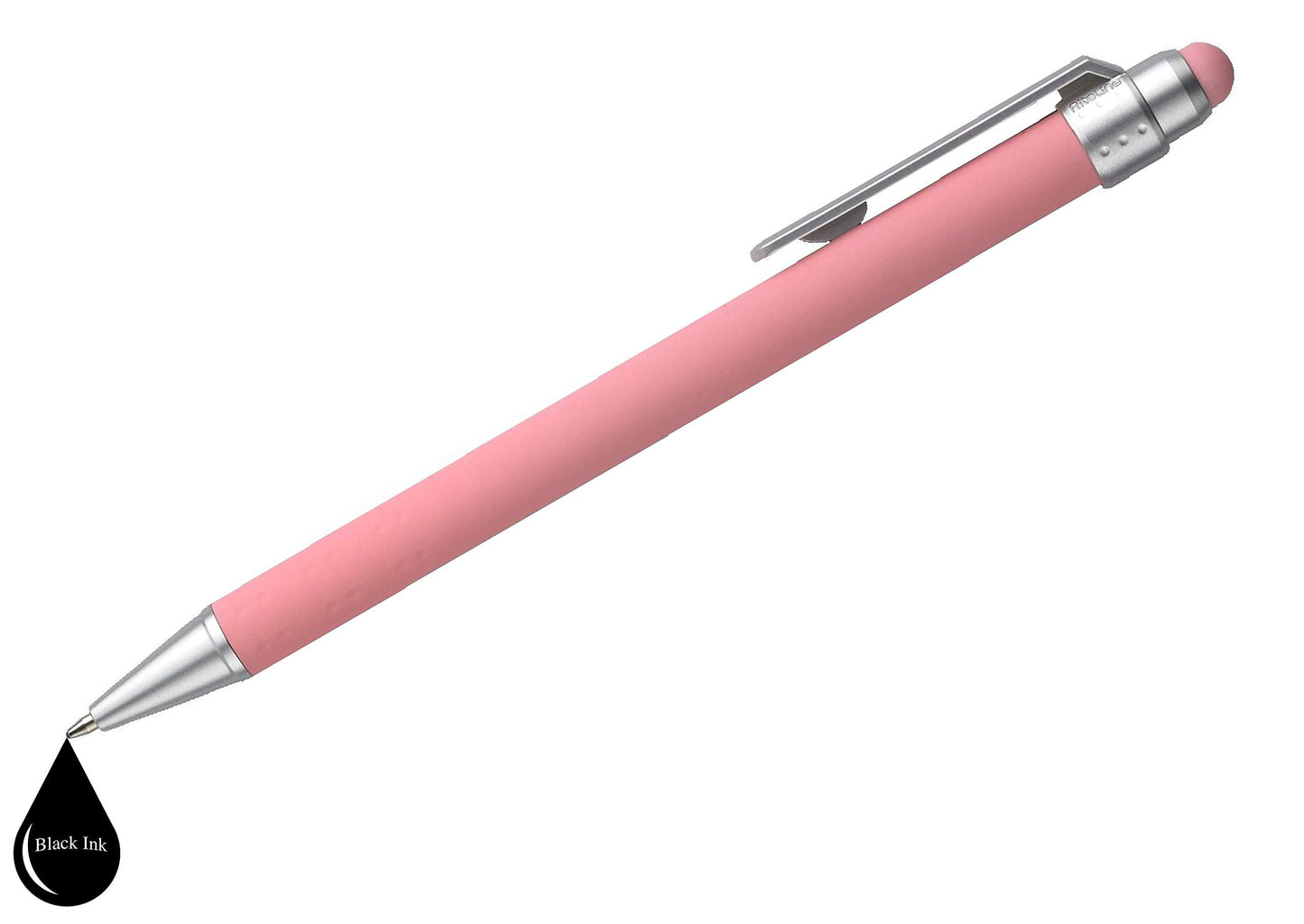ExpressDesigns™ - Pastel Personalized Pens with Stylus - Soft Touch Design - Custom Printed Name