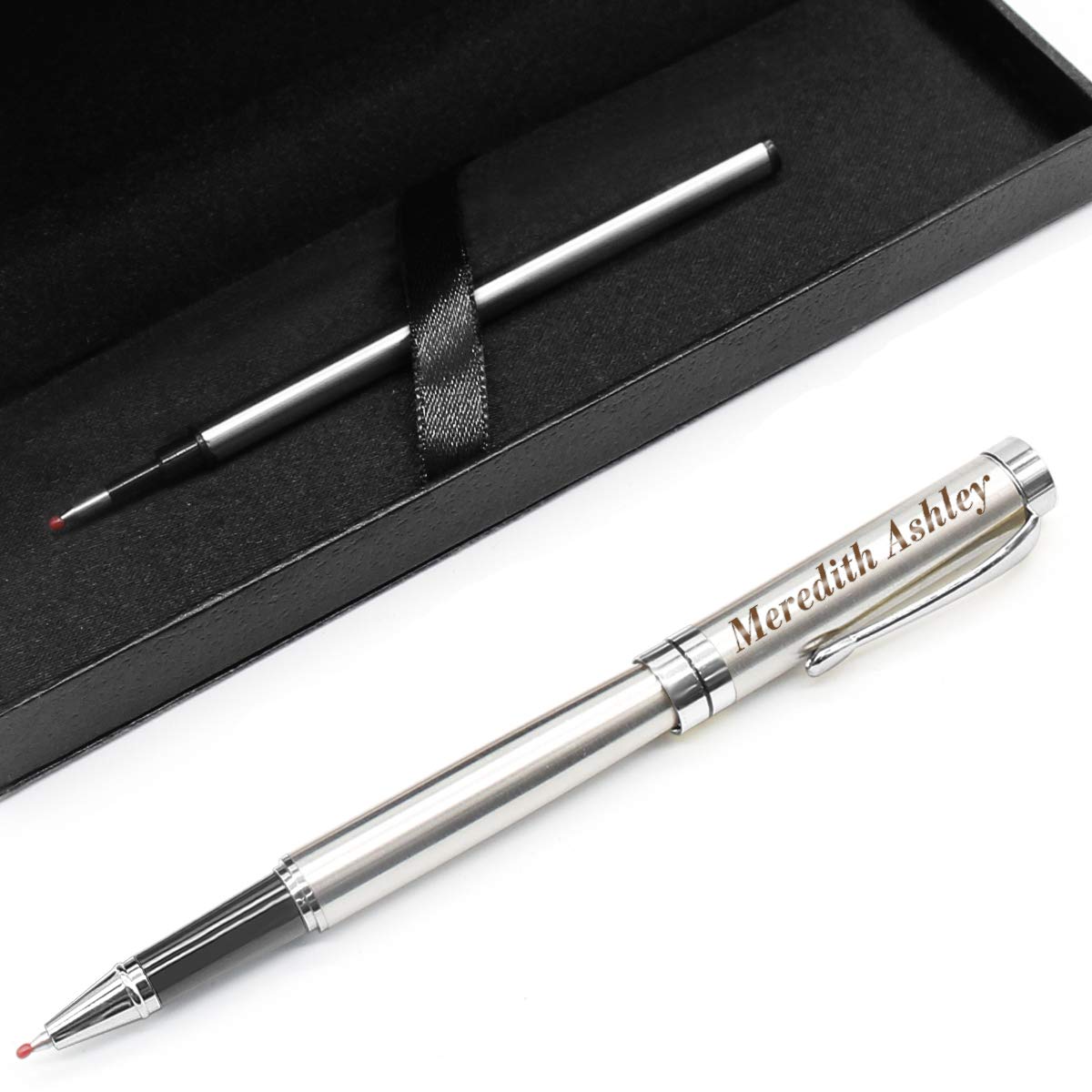Aolun Personalized Pens,Custom Engraved Pen with Your Name Or Message,Refillable Medium