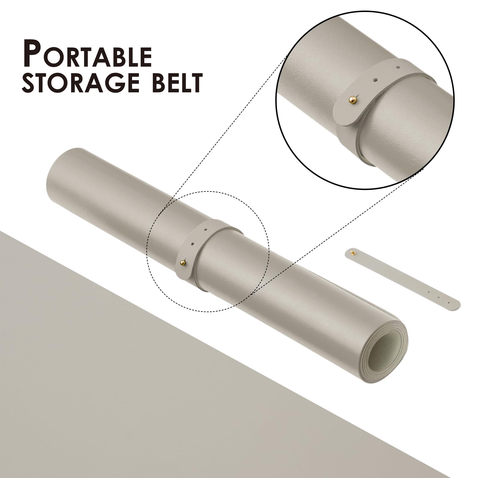 Large Desk Mat - 47.2"x 17" Non-Slip PU Desk Pad for Office and Home - Ideal for Large Mouse Pad