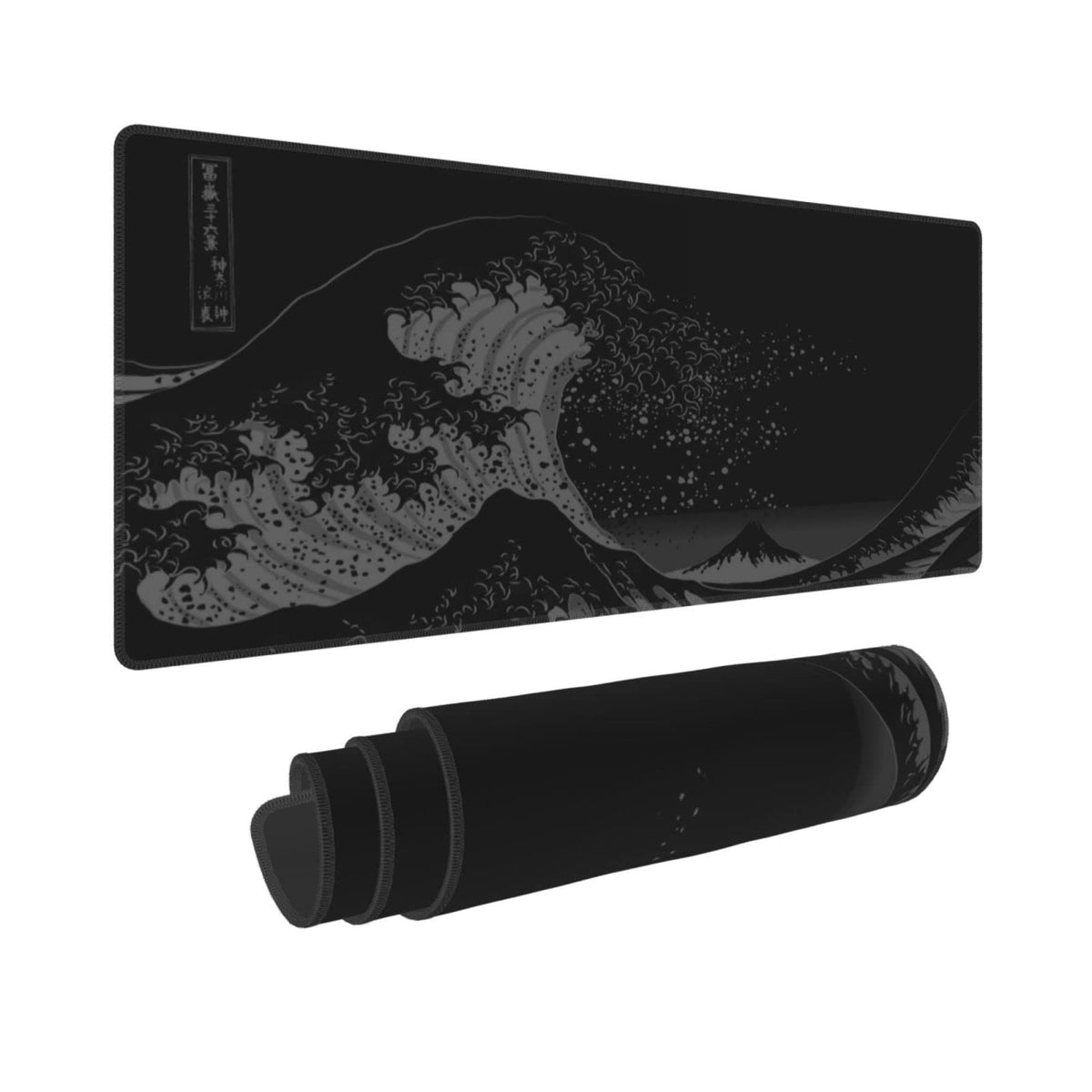Wave Off Kanagawa Mouse Pad XL Extended Desk Mat, Computer Mousepad