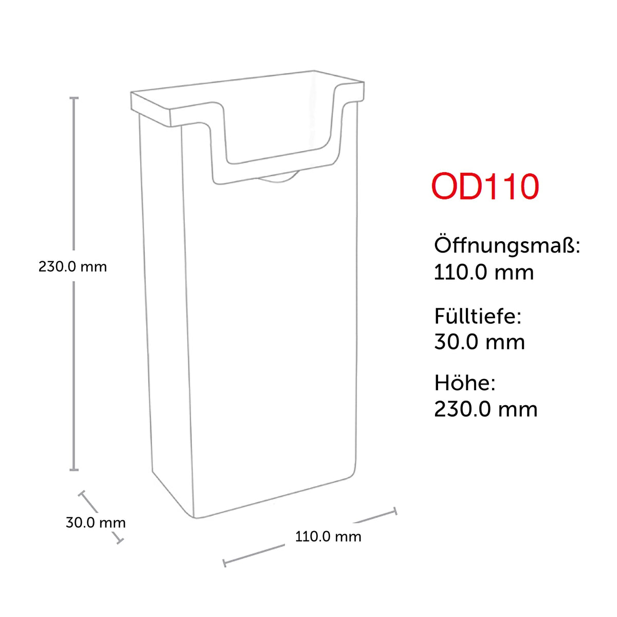 taymar® DIN Long (DL) Leaflet Holder with Lid Weatherproof