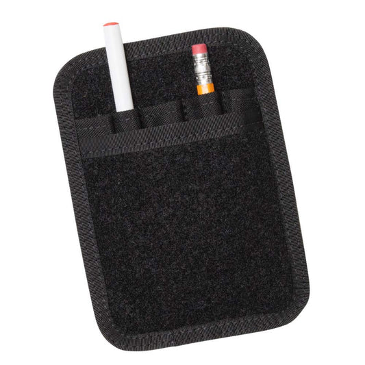 Tactical Notebook Covers Detachable Utility Pen & Marker Pouch | Loop Fastener on Front for Patches