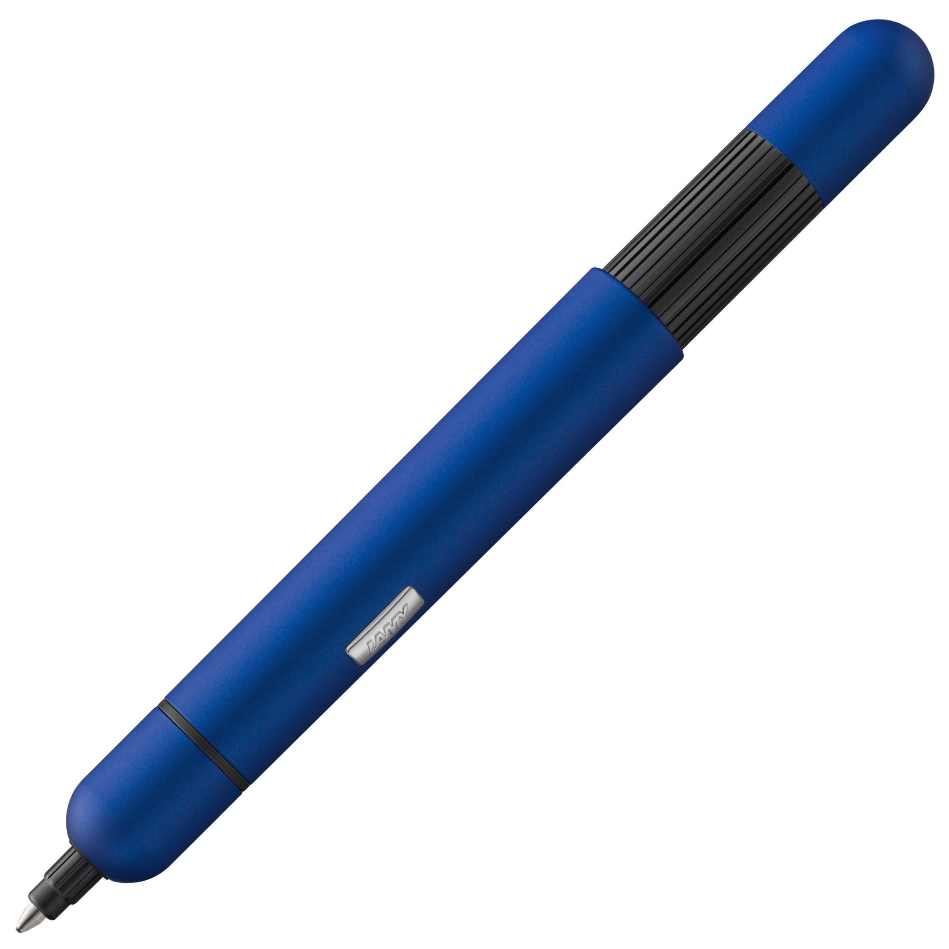 Lamy Pico Pocket Ballpoint Pen - Imperial Blue, Medium (M) & Black Refill