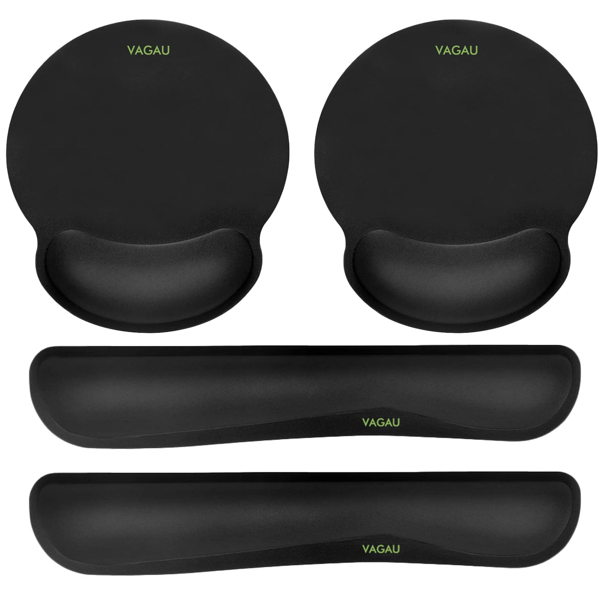 Comfy Mee Premium Memory Foam Keyboard and Mouse Wrist Rest Pads Set- for Comfortable Typing &Wrist