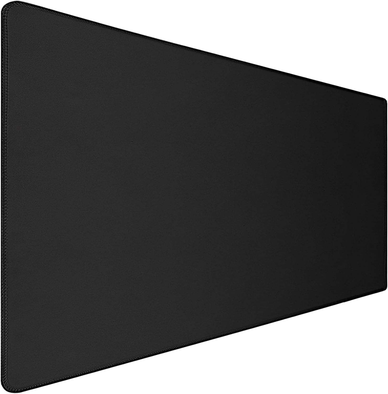 Large Gaming Mouse Pad with Extended Stitched Edges, 35.4x15.7 Inch Durable Non-Slip Natural Rubber