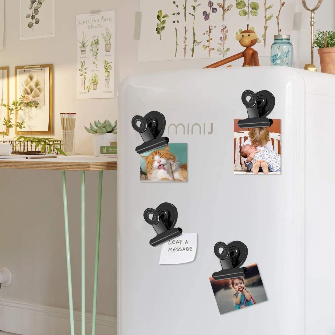 VNDUEEY 140 Pack Fridge Magnets Refrigerator Magnets, Strong Magnetic Clips Heavy Duty, Magnet