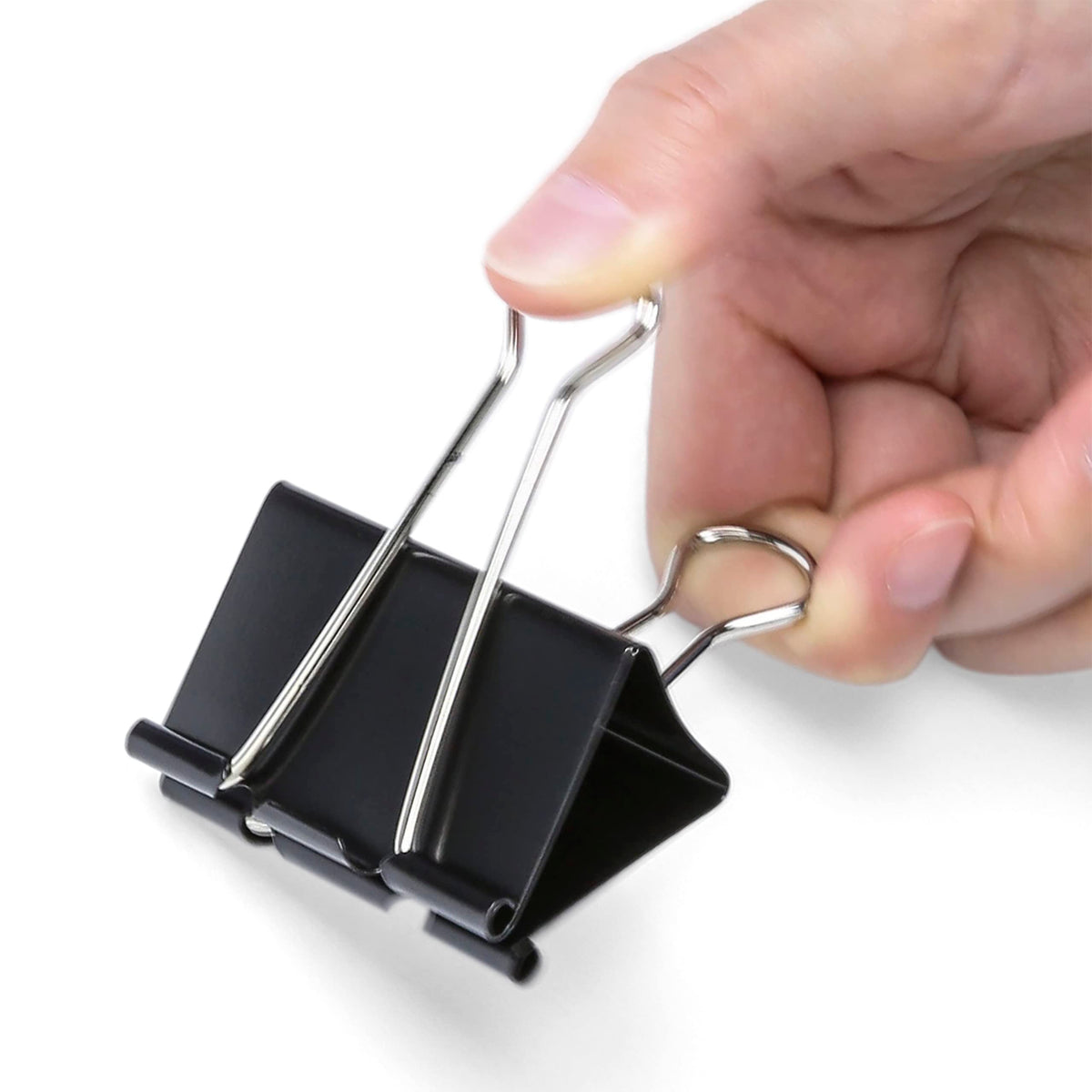 Officemate Large Binder Clips, 2 inch Wide, 1 inch Capacity, Box of 12 (99100)