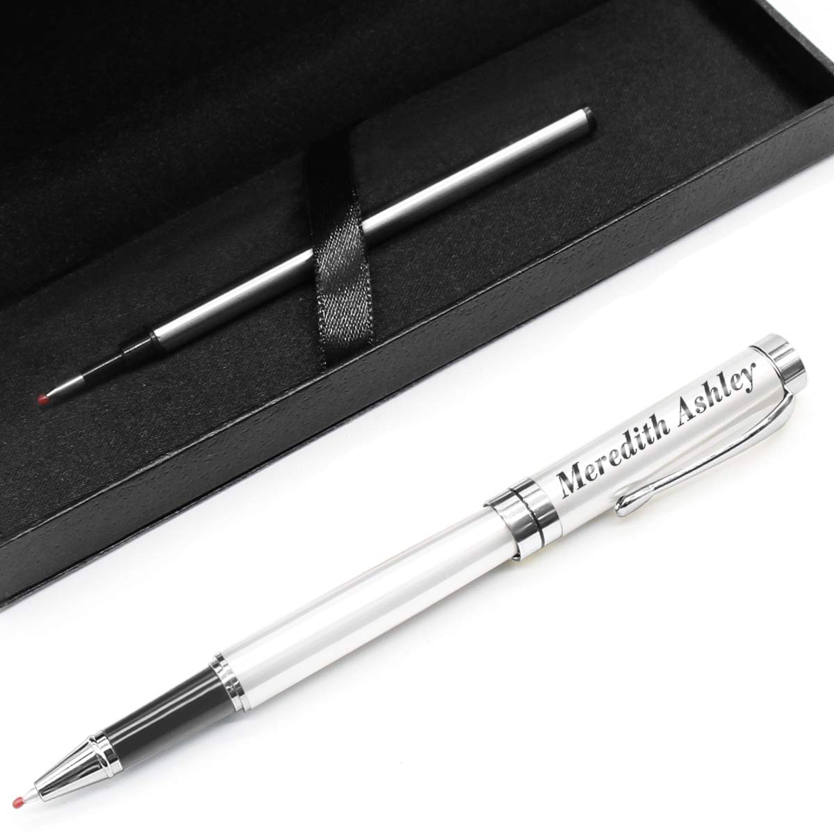 Aolun Personalized Pens,Custom Engraved Pen with Your Name Or Message,Refillable Medium