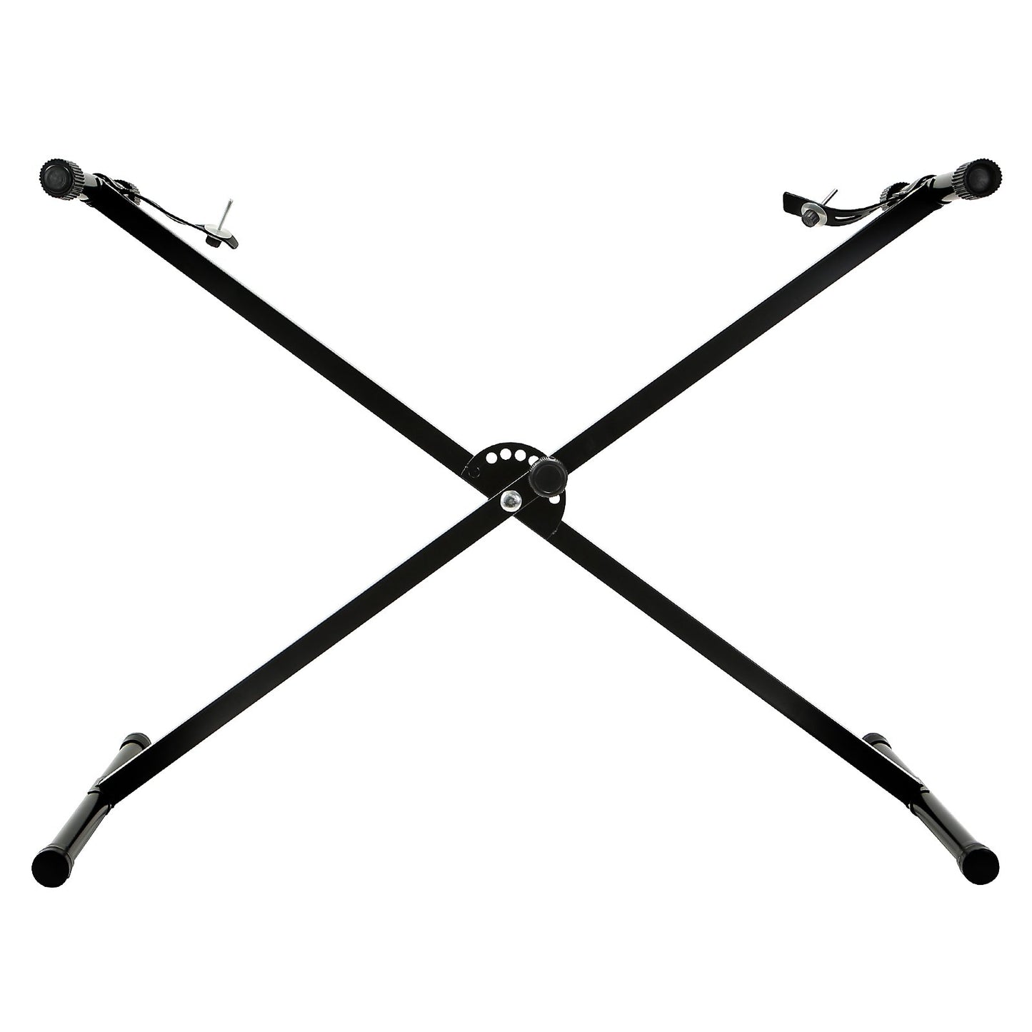 Hamzer Single X-Style Keyboard Stand, Heavy-Duty Height Adjustable Keyboard Piano Stand, Foldable