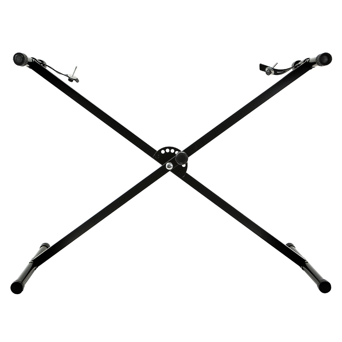 Hamzer Single X-Style Keyboard Stand, Heavy-Duty Height Adjustable Keyboard Piano Stand, Foldable