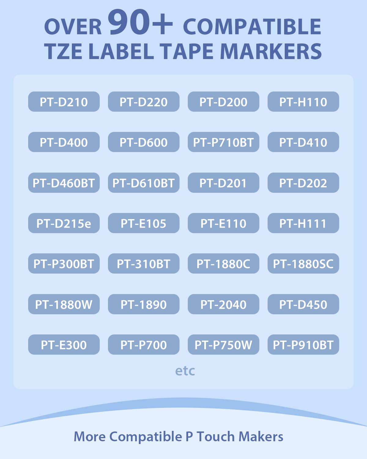 Labelwell 6-Pack TZe-231 TZ Tape 12mm 0.47 Laminated Multi Color 1/2"