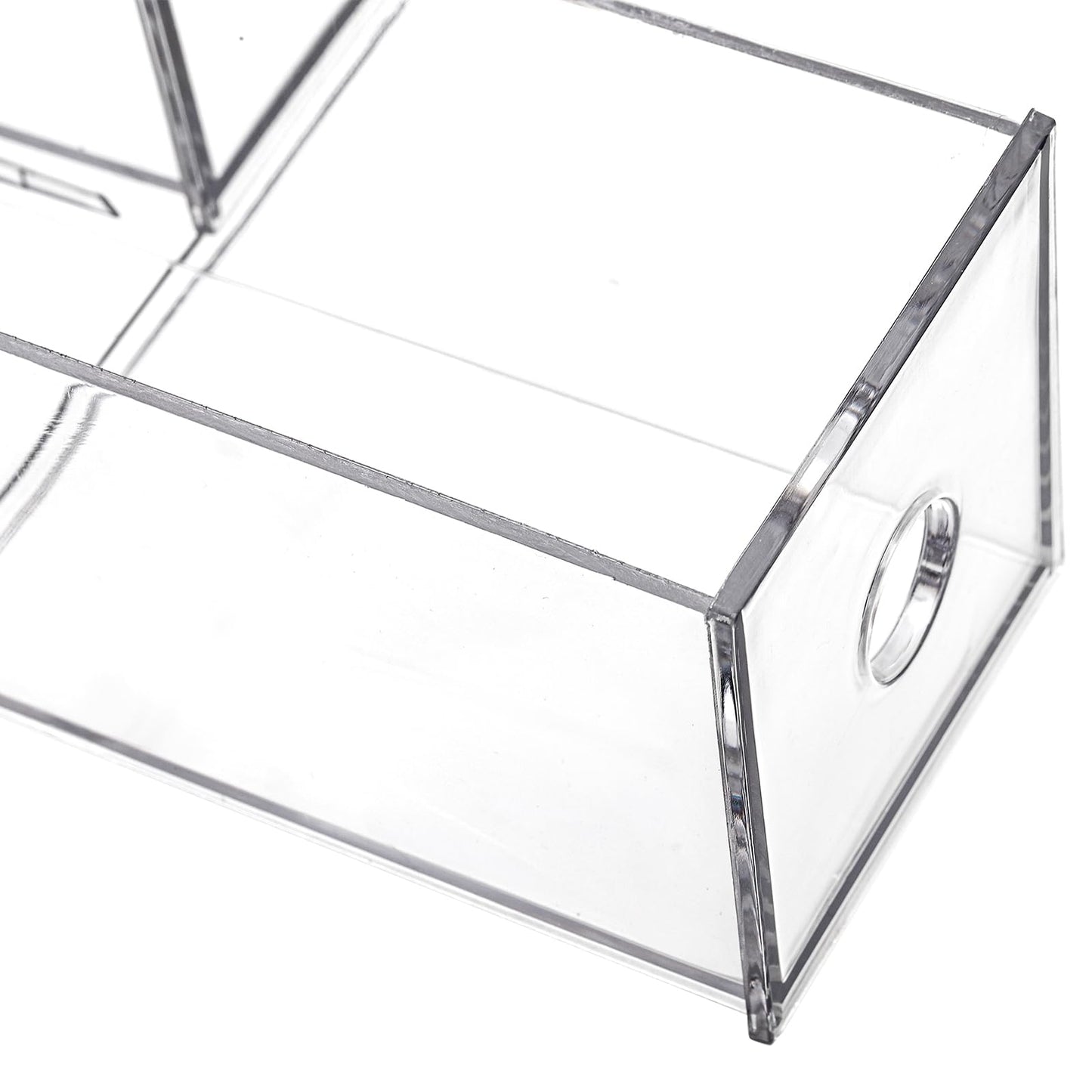 Mezchi 2 Pack Acrylic Storage Drawer Organizer, Dustproof Pen and Marker Storage Organizer for