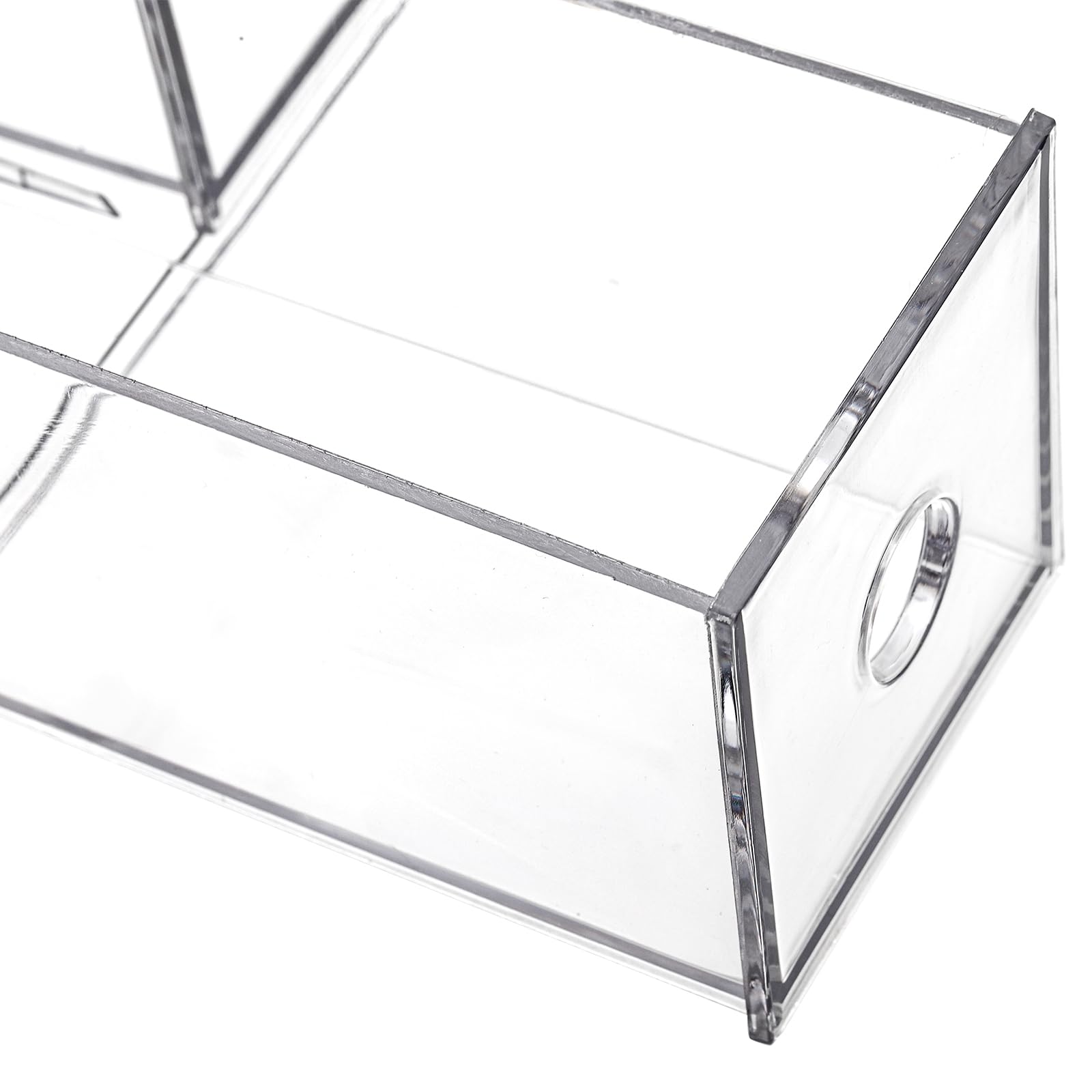 Mezchi 2 Pack Acrylic Storage Drawer Organizer, Dustproof Pen and Marker Storage Organizer for