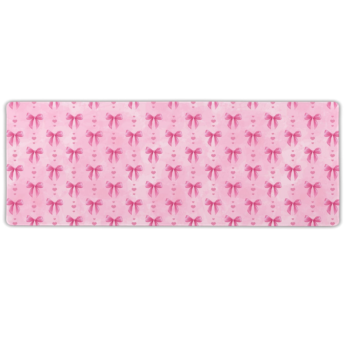 Pink Bows Mouse Pad Extended Large 31.5x11.8 in Coquette Kawaii Desk Mat Preppy Trendy Computer