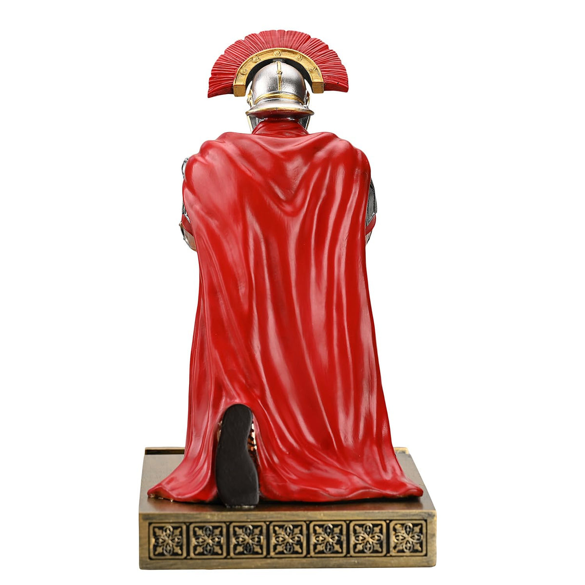HDMbigmi Centurion Cloak Warrior Pen Holder Phone Stand for Desktop Silver