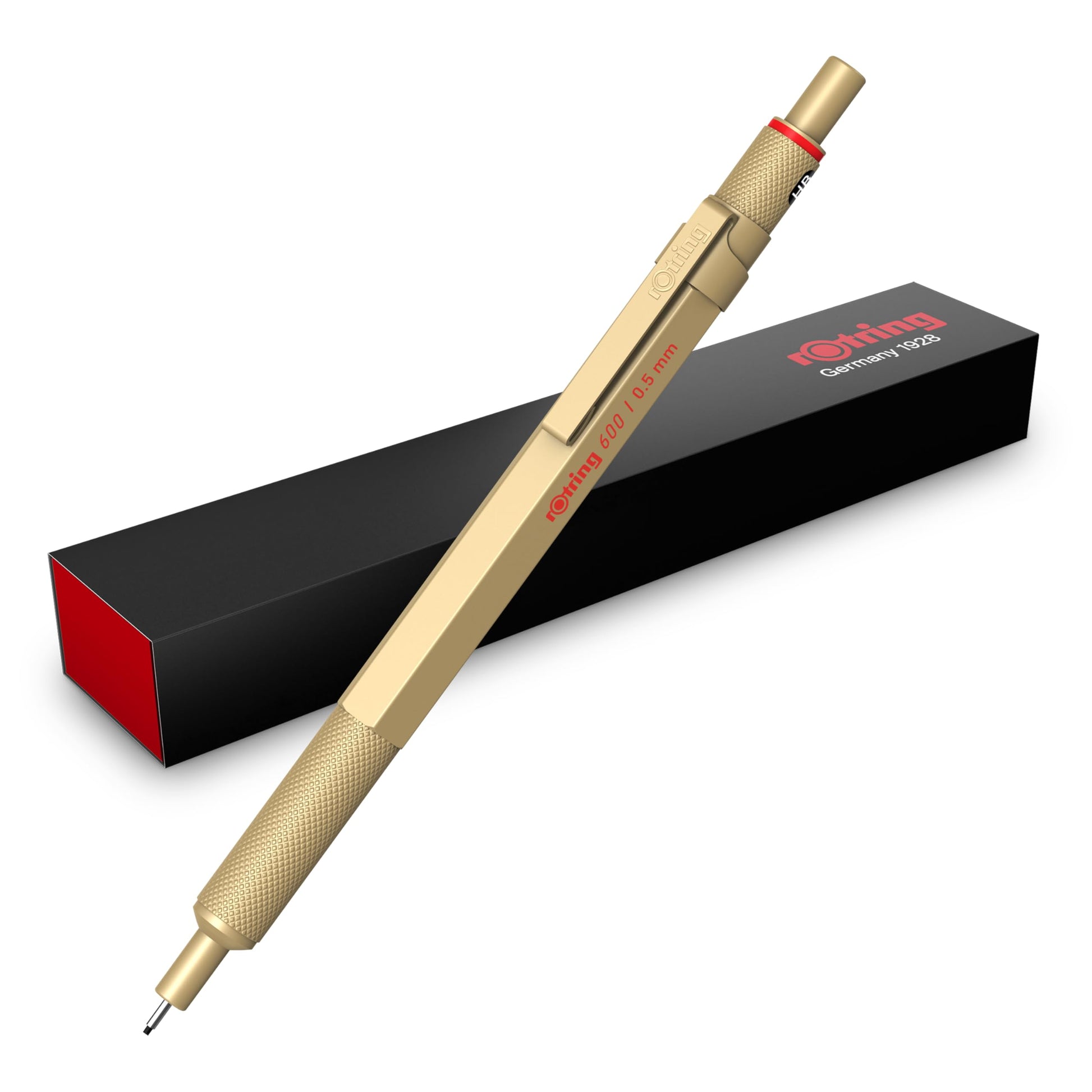 ROTTLING Mechanical Pencil Gold 600 2158796 0.5mm rOtring Mechanical Pencil Fine Writing Stationery